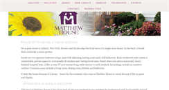 Desktop Screenshot of matthewhouse.org
